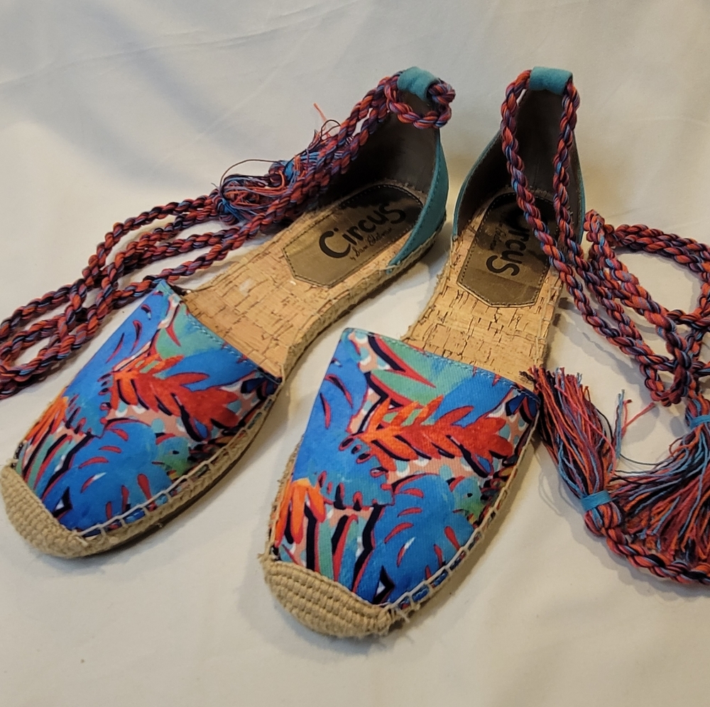 🎈 Circus Sam Edlman Lenora Ankle Wrap Shoes